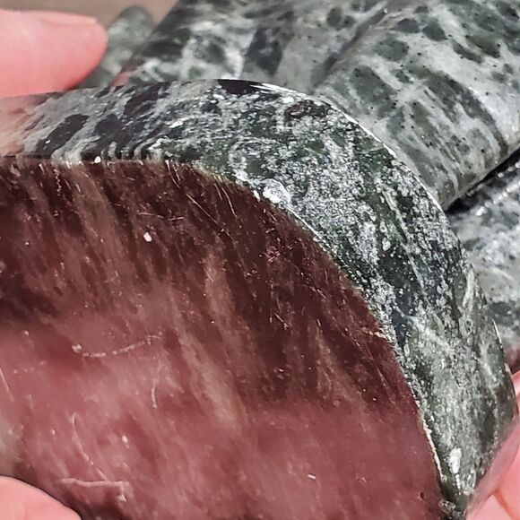 Vintage Grizzly Bear Stone Marble Figure Home Decor Native Forrest Cabin 90s - Picture 10 of 14